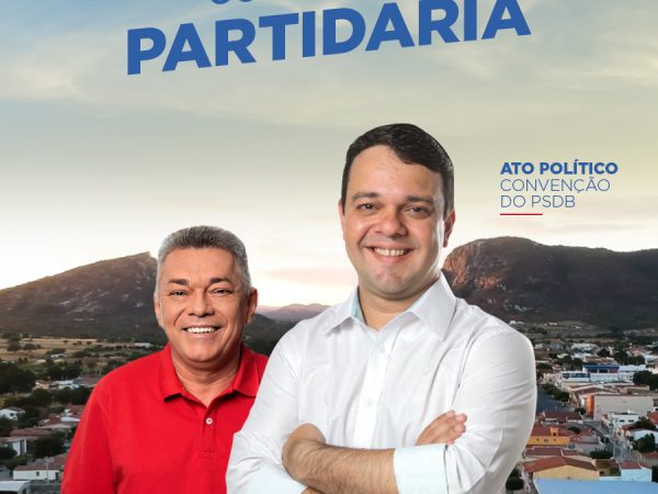 O ato partidário acontecerá na Câmara Municipal de Parelhas a partir das 20h — Foto: Divulgação