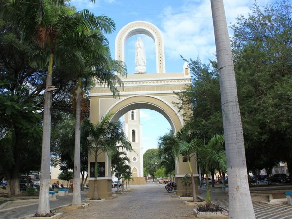 Arco do Triunfo, localizado em Caicó - Reprodução/Internet