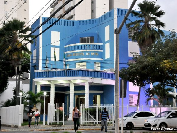 Prédios da Câmara Municipal de Natal também passarão por desinfecção — Foto: Elpídio Júnior