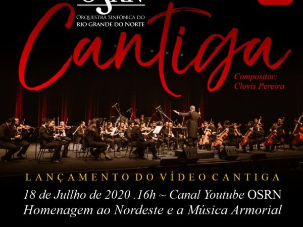Interpretação da peça Cantiga, de Clóvis Pereira, tem arranjo de Willames Costa — Foto: Divulgação