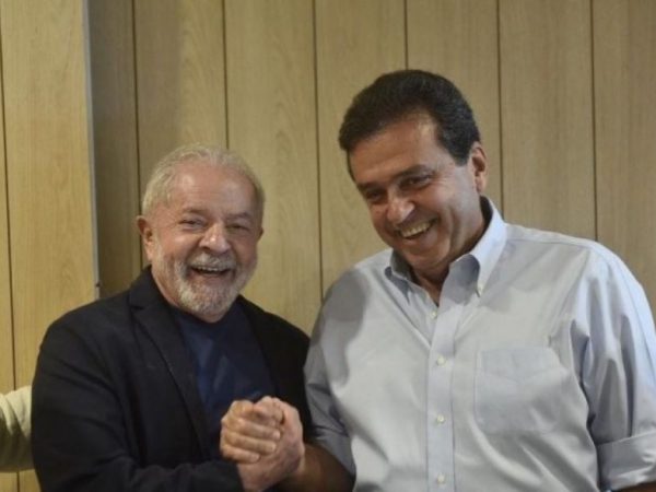 Lula e Carlos Eduardo. — Foto: Reprodução