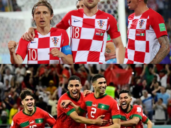 Croácia e Marrocos se enfrentam hoje (17), ao meio dia. — Foto: Reprodução