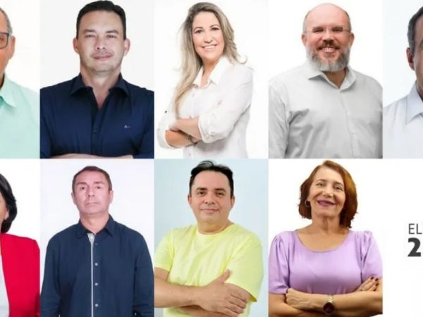 Candidatos ao Governo do RN. — Foto: Divulgação