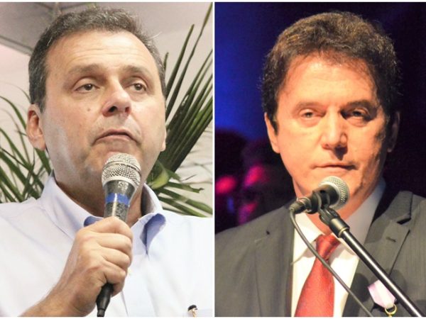 Prefeito Carlos Eduardo e governador Robinson Faria: mal avaliados (José Aldenir / Agora Imagens)