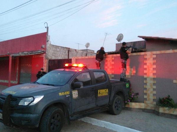 Operação foi realizada pela Força Nacional na manhã deste sábado (3) em Ceará-Mirim (Foto: MP/Divulgação)