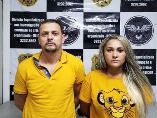 Ranielly Brito estava acompanhando da esposa, Fernanda Belarmino em um hotel de luxo de Aracaju — Foto: Polícia Civil/SSP-SE