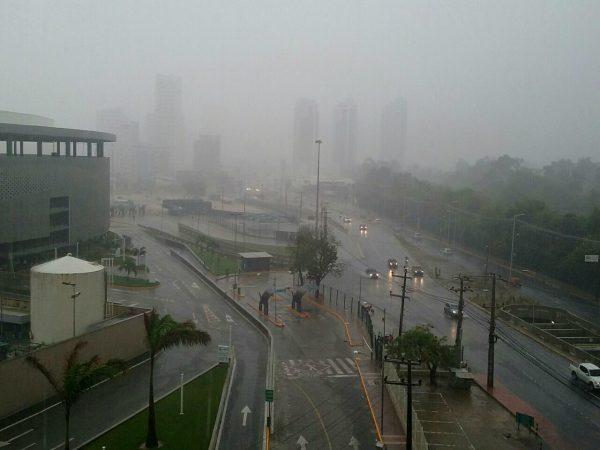 Chuvas em Fortaleza no Ceará (Foto: Diário do Nordeste)