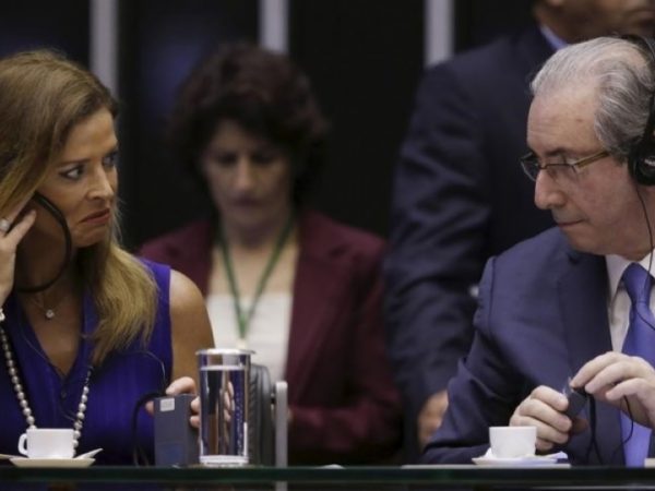 Jornalista Cláudia Cruz e o ex-deputado Eduardo Cunha - Foto: Reuters / Ueslei Marcelino