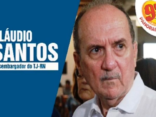 Desembargador Cláudio Santos no Panorama 95 FM (Reprodução/Blog do Marcos Dantas)