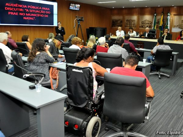 Comissão de Saúde discutiu com a sociedade a atual situação do Programa de Acessibilidade Especial Porta a Porta — Foto: Elpídio Júnior