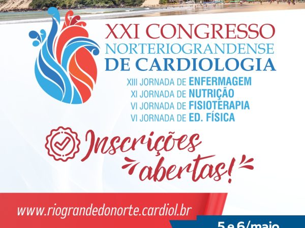 A edição marca os 40 anos da Sociedade Brasileira de Cardiologia - Regional RN. — Foto: Divulgação
