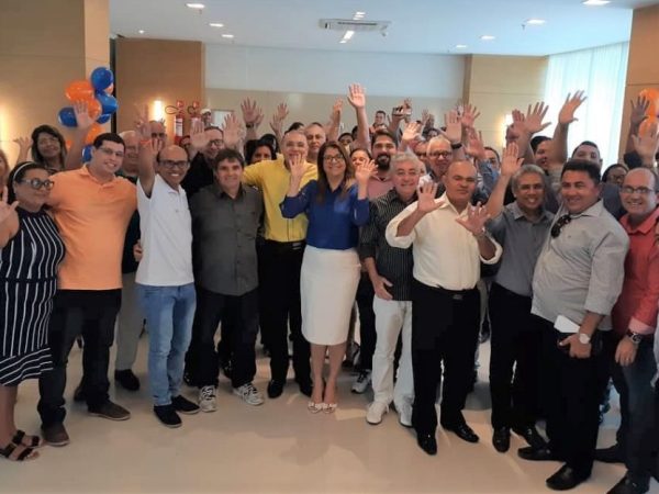 O evento do PROS no sábado reuniu filiados e lideranças de vários municípios do Estado (Foto: PROS / Divulgação)