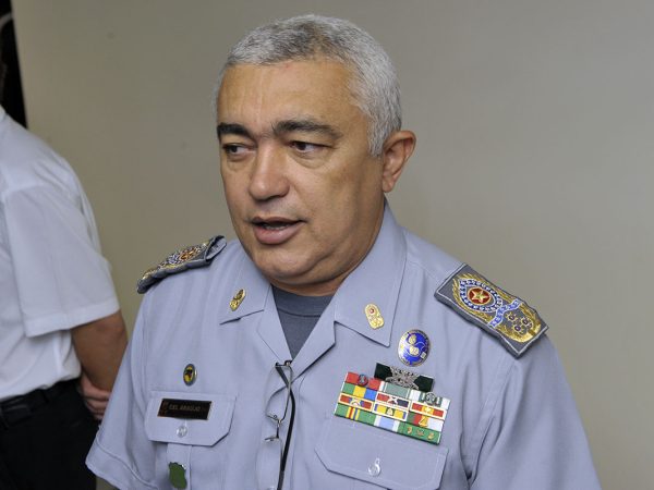 Ex-comandante-geral da Polícia Militar Coronel Araújo (Foto: Reprodução)