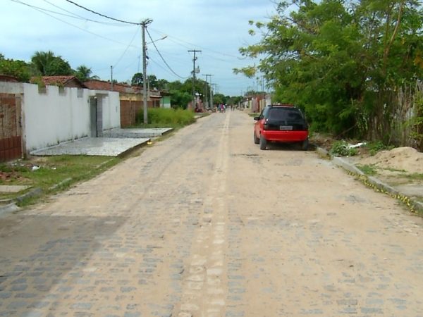 Crime aconteceu no bairro Nova Esperança, em Parnamirim — Foto: Reprodução/Inter TV Cabugi
