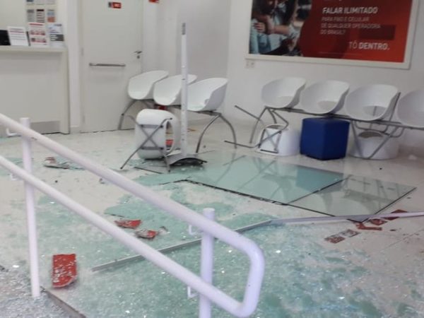 Ninguém foi preso e o material roubado também não foi recuperado — Foto: Klenyo Galvão/Inter TV Cabugi