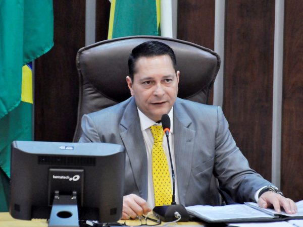 Deputado e presidente da Assembleia, Ezequiel Ferreira (PSDB) (Foto: Eduardo Maia)