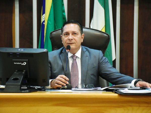 Deputado e presidente da Assembleia Legislativa, Ezequiel Ferreira (PSDB) (Foto: Eduardo Maia)