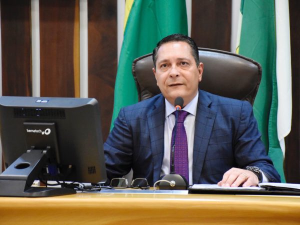 Deputado e presidente da Assembleia Legislativa, Ezequiel Ferreira de Souza (PSDB) (Foto: João Gilberto)