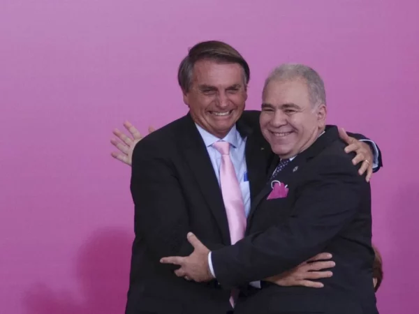 O ministro da Saúde afirmou que a gestão de Bolsonaro defende a vida "desde a sua concepção". — Foto: Hugo Barreto