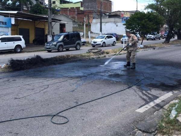 Caso aconteceu no Bairro Nordeste, na Zona Oeste da capital — Foto: Kleber Teixeira/Inter TV Cabugi