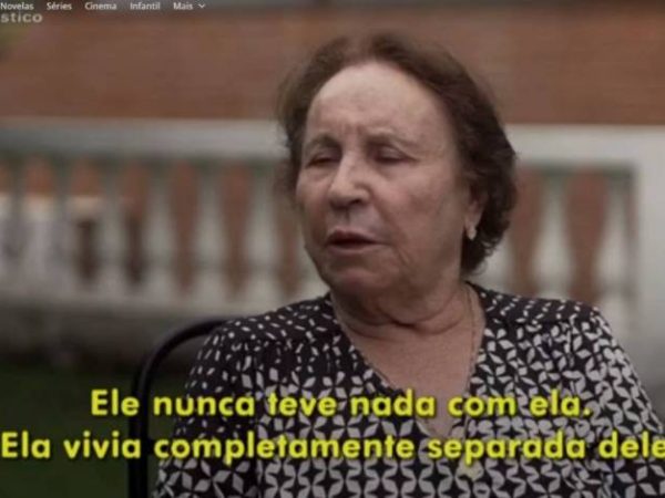 Dona Maria do Céu falou ao 'Fantástico' — Foto: Reprodução/TV Globo