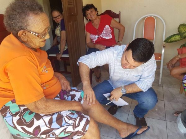 Projeto tem como finalidade consultar as pessoas necessitadas de atendimento na área de ortopedia (Foto: Divulgação)