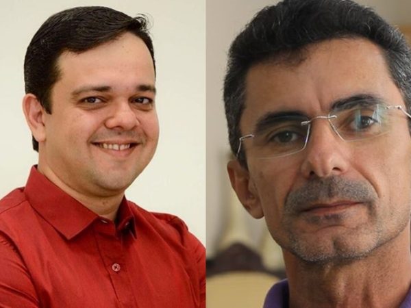 Médico Tiago Almeida e o ex-prefeito Francisco do PT polarizam disputa em Parelhas (Foto: Reprodução)