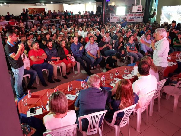 Evento teve filiações da vereadora natalense Ana Paula e outros pré-candidatos a vereadores — Foto: Divulgação