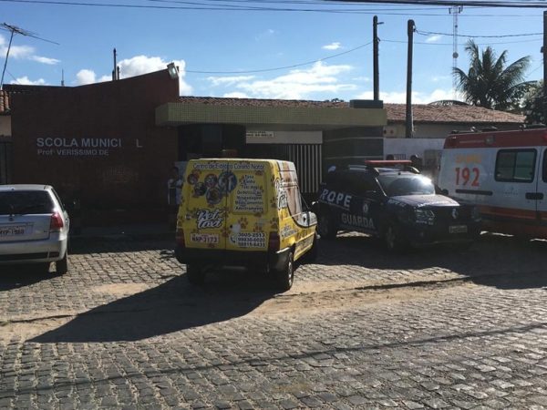 Caso aconteceu na tarde desta sexta (17) no bairro Felipe Camarão, na Zona Oeste da cidade — Foto: Heloísa Guimarães/Inter TV Cabugi
