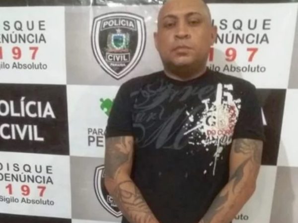 Eudes Pereira foi preso em flagrante em Catolé do Rocha, no Sertão paraibano — Foto: Polícia Civil/ Divulgação