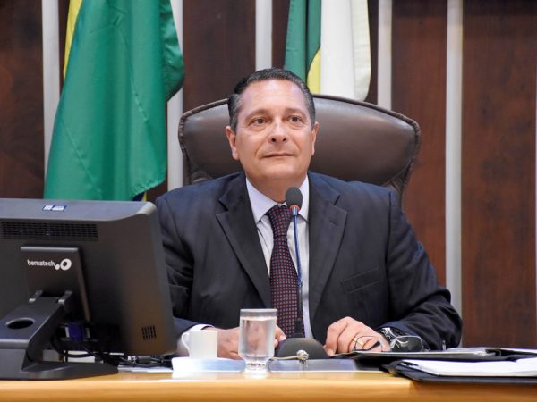Presidente da Assembleia Legislativa, Ezequiel Ferreira de Souza (Foto: Eduardo Maia)