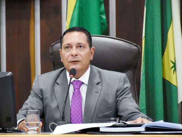 Deputado e presidente da Assembleia Legislativa, Ezequiel Ferreira — Foto: Eduardo Maia