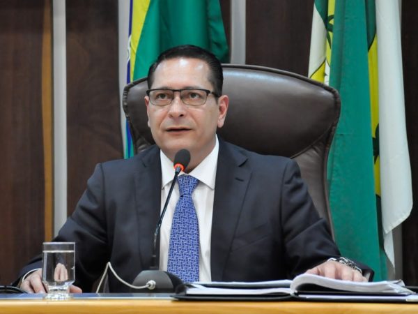 deputado e presidente da Assembleia Legislativa, Ezequiel Ferreira de Souza (PSDB) (Foto: Eduardo Maia)