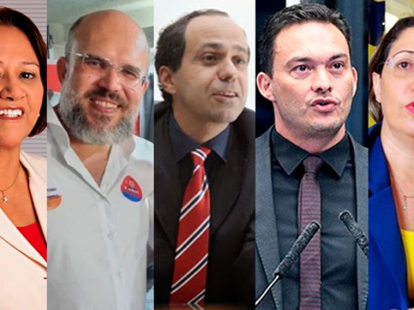 Candidatos ao Governo do RN. — Foto: Reprodução