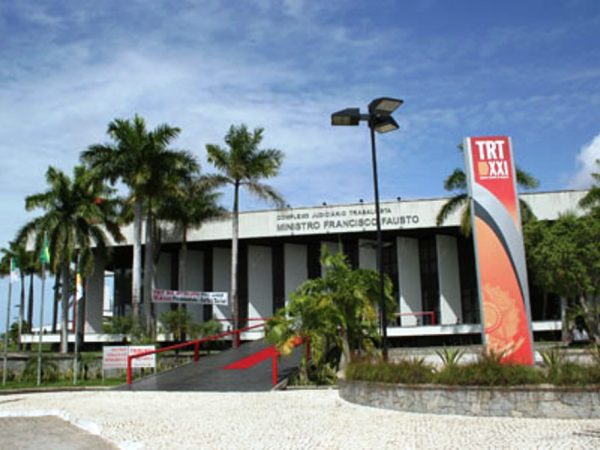 Sede do Tribunal Regional do Trabalho do Rio Grande do Norte (Foto: Divulgação)