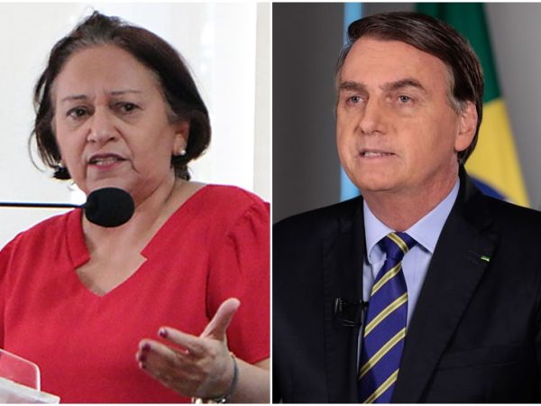 Veja como ficaram as avaliações dos governos Fátima Bezerra (PT) e Jair Bolsonaro (PL). — Foto: Reprodução