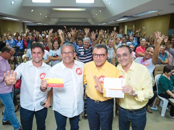 Carlos Siqueira assegurou ser uma prioridade a pré-candidatura de Hermano Morais à prefeitura de Natal — Foto: Rayane Mainara