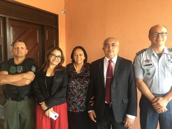 Fátima fez a primeira reunião com a cúpula da segurança antes mesmo de anunciar os nomes ao povo potiguar (Foto: Divulgação)