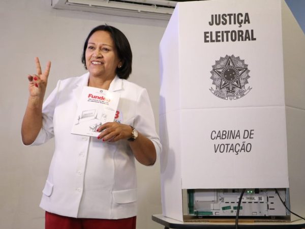 Com 92,08%% de apuração das urnas eletrônicas, candidata foi tem 57,45% votos válidos — Foto: Elias Medeiros