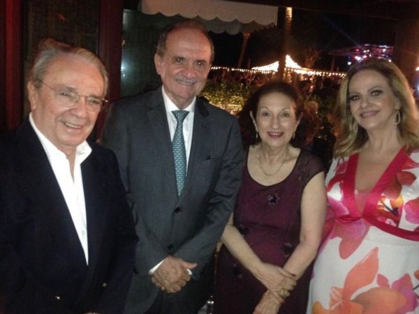 Geraldo Melo, Cláudio Santos, Edinólia Melo e Regina Alvarenga – Foto: Divulgação