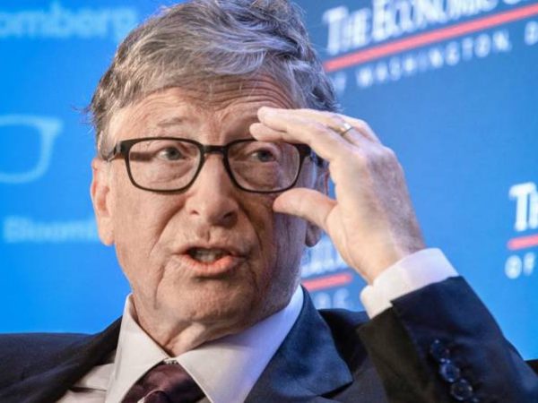 Gates pediu aos principais países que contribuam com bilhões de dólares para se preparar para a próxima epidemia global. — Foto: NICHOLAS KAMM/AFP/Getty Images