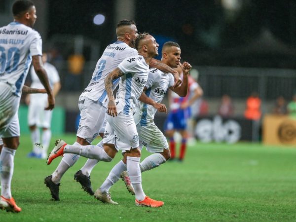 Imortal venceu o Bahia por 1 a 0 e garantiu a classificação — Foto: Lucas Uebel/Grêmio