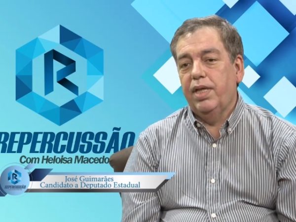 Dr. Jorge Guimarães (Avante 70.444) foi o entrevistado do programa Repercussão da TV Futuro (Foto: Reprodução)