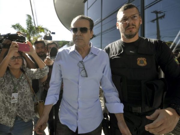 Ex-ministro, Henrique Eduardo Alves no dia de sua prisão (06 de junho) - Foto: Frankie Marcone/Futura Press/Estadão Conteúdo