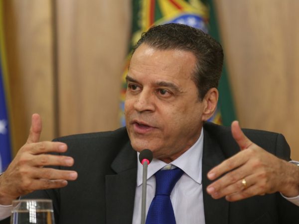 O ex-deputado federal Henrique Alves voltou a circular em eventos públicos. — Foto: Fábio Pozzebom/Agência Brasil