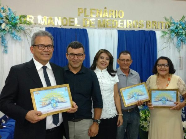 Hermano Morais recebe título de cidadania em Jardim do Seridó (Foto: Divulgação)