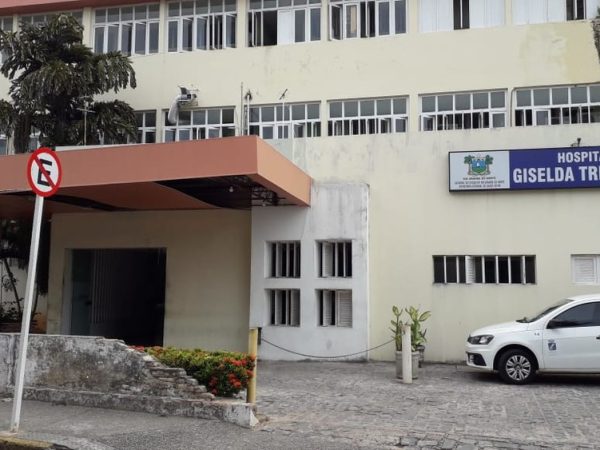 Hospital Giselda Trigueiro, na Zona Oeste de Natal, é referência em infectologia — Foto: Julianne Barreto/Inter TV Cabugi