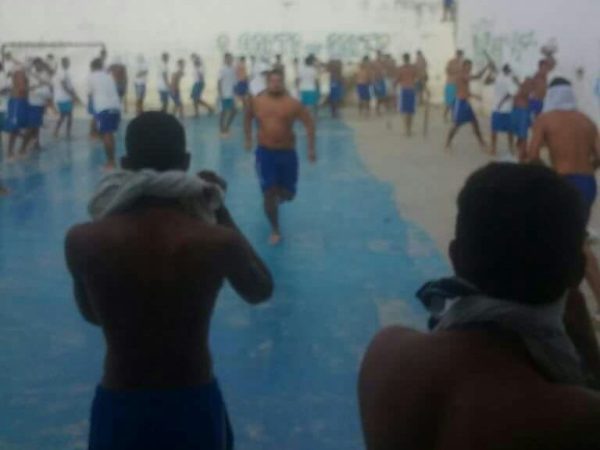 Rebelião de grandes proporções na Penitenciária Estadual de Alcaçuz - Foto: Divulgação/PM