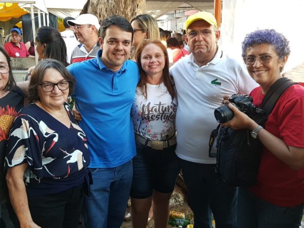 Durante a festividade foi possível notar a admiração de muitos para com o pré-candidato a deputado estadual (Foto: Divulgação)