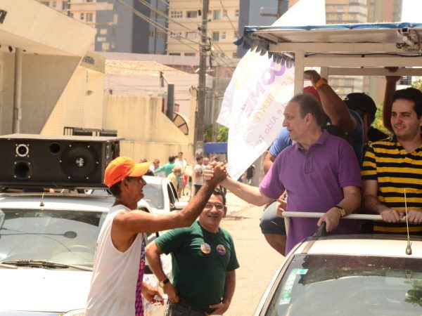 Candidato ao Senado Jácome percorreu os bairros das regiões em carreata e recebeu o apoio da população (Foto: Divulgação)